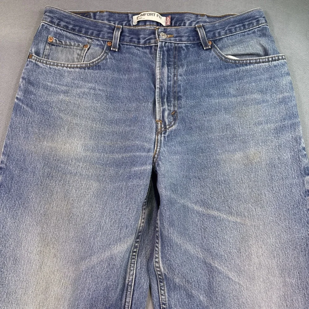 Vintage Levis 560 Jeans 38x34 Blue Regular Fit Denim Cotton 90s